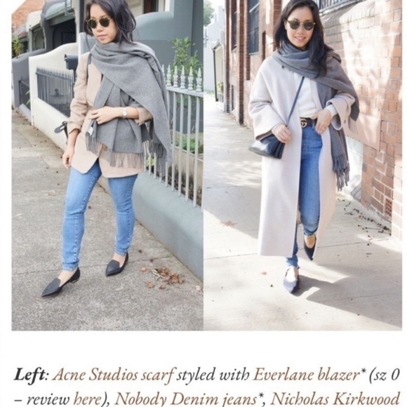 Acne Studios Virgin Wool Scarf - Picture 4 of 6